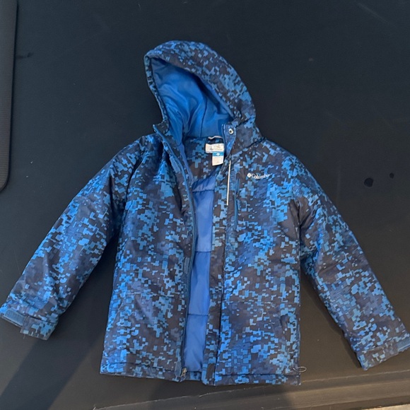 Columbia Kids Digital Blue ski Jacket - Picture 1 of 7